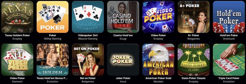 Utbud av videospel och mjukvaruapplikationer för NV Gambling Enterprise Utbud av videospel och mjukvaruapplikationer för NV Gambling Enterprise